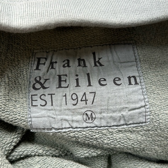 Frank and Eileen EAMON Jogger Sweatpant Green Triple Fleece Pant Sz M NEW - Picture 10 of 10